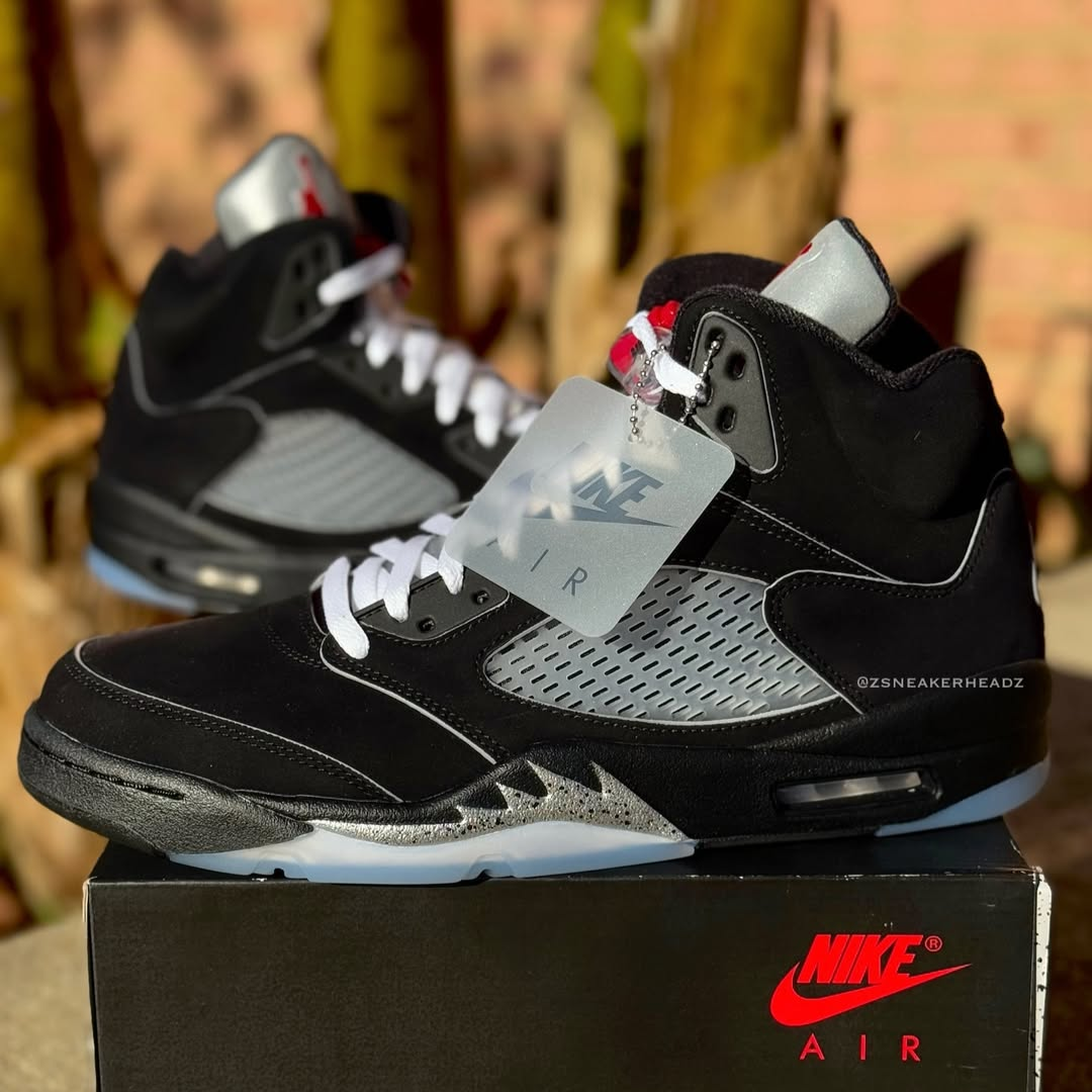 Air Jordan 5 “Black Metallic Reimagined” Drops February 2025