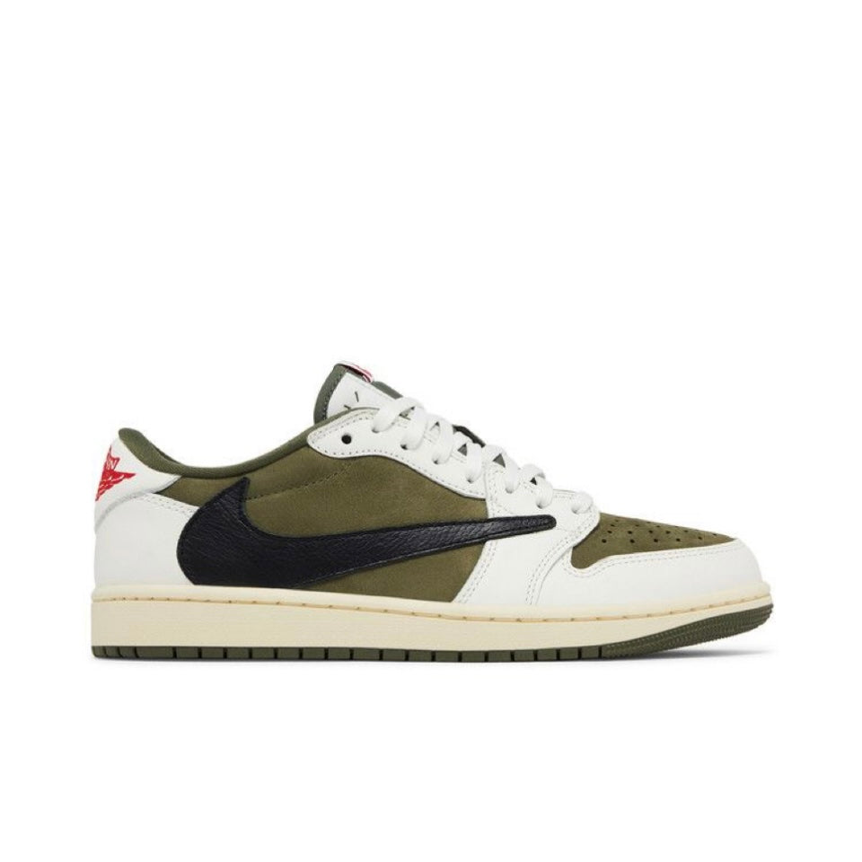 (W) Travis Scott x Air Jordan Retro 1 "Reverse Olive/ Medium Olive"