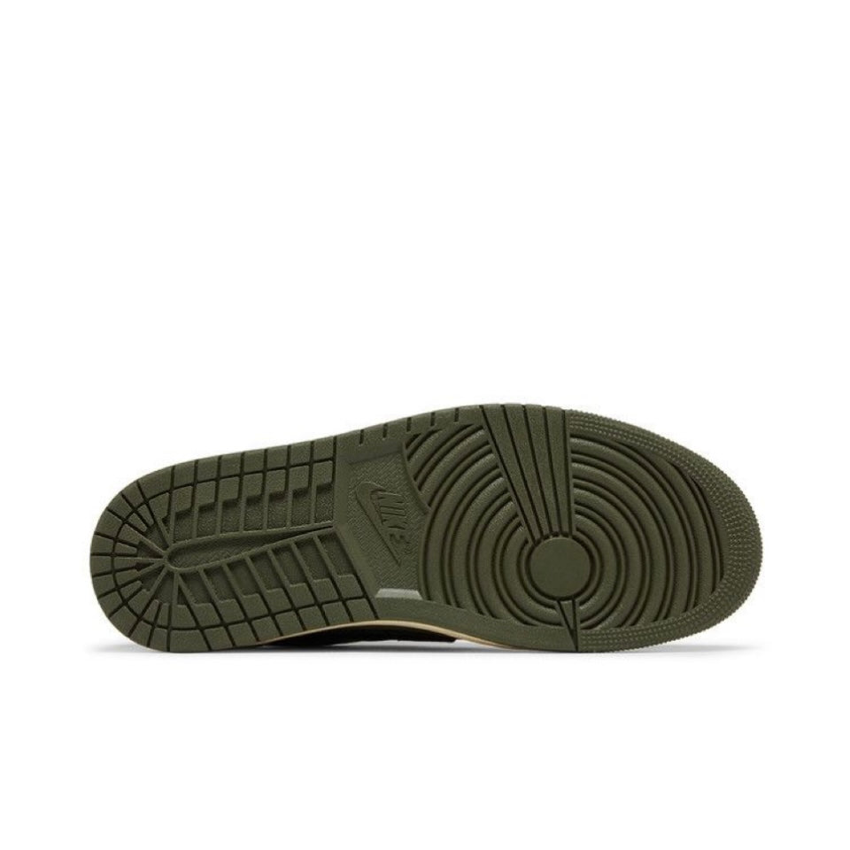 (W) Travis Scott x Air Jordan Retro 1 "Reverse Olive/ Medium Olive"