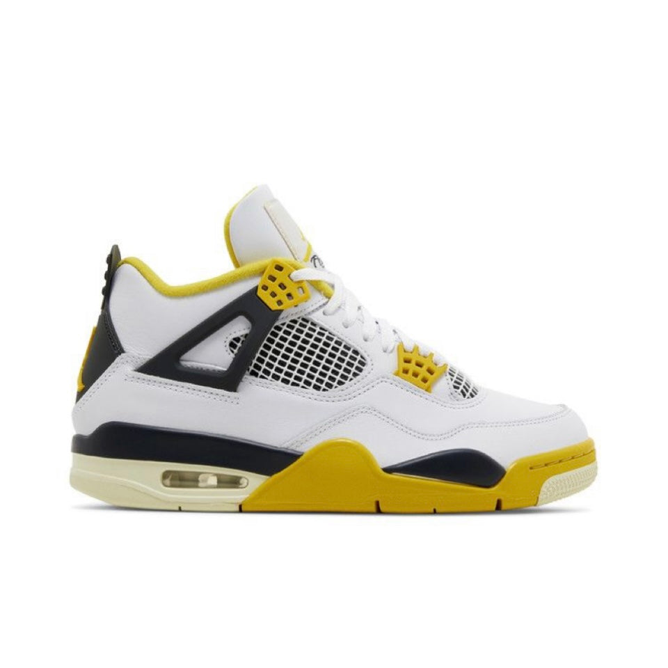 (Size 8.5W) Wmns Air Jordan Retro 4 "Vivid Sulfur"