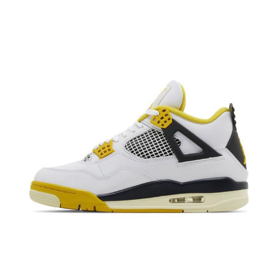 (Size 8.5W) Wmns Air Jordan Retro 4 "Vivid Sulfur"