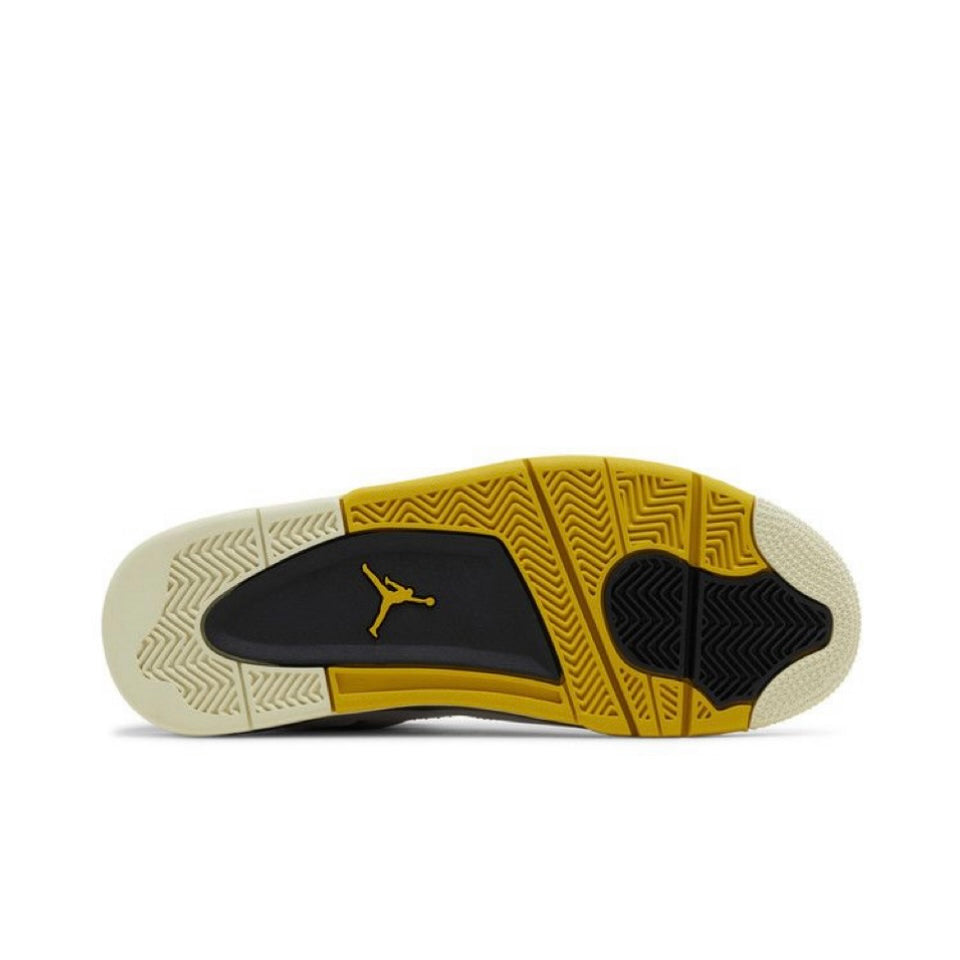 (Size 8.5W) Wmns Air Jordan Retro 4 "Vivid Sulfur"