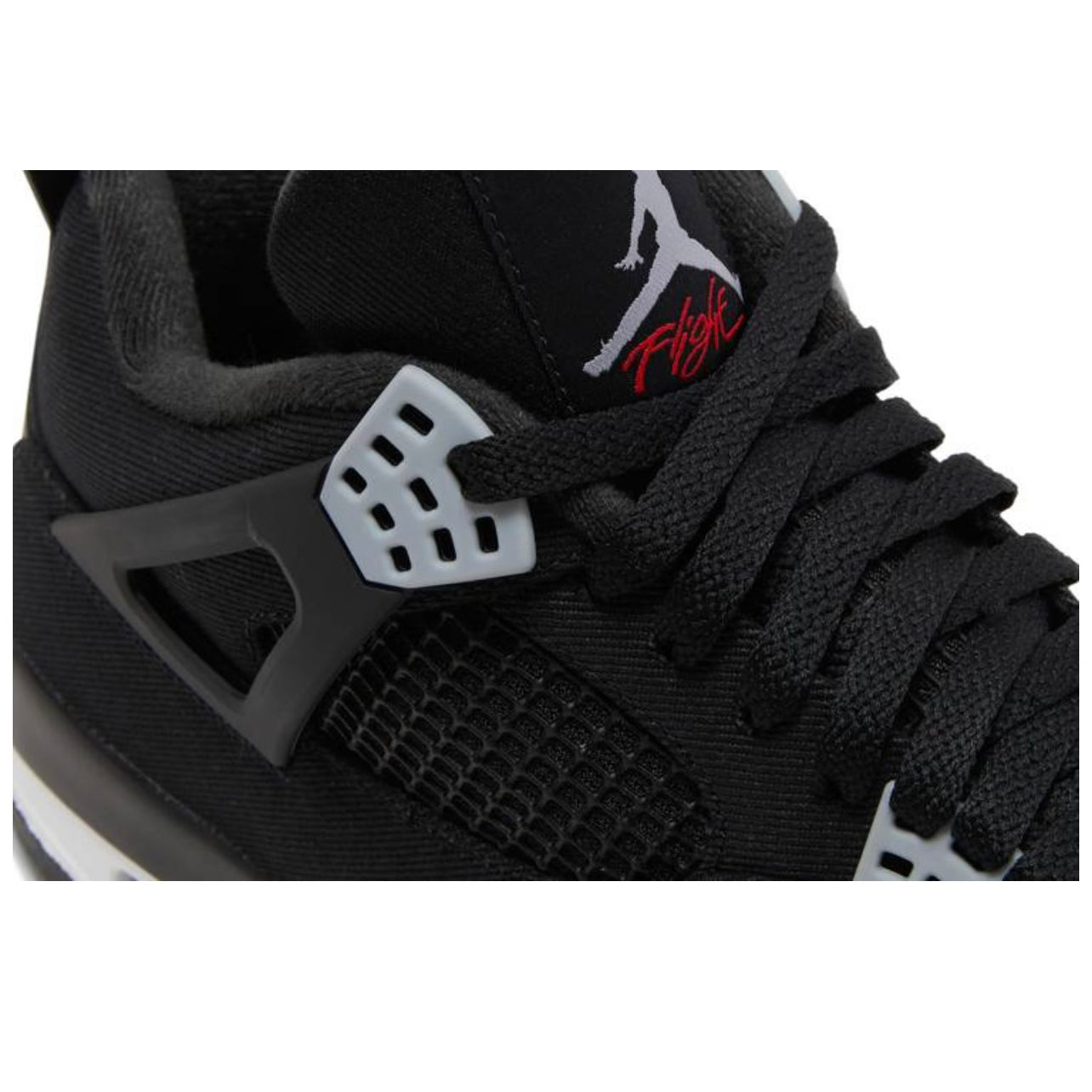 Air Jordan Retro 4 "Black Canvas"