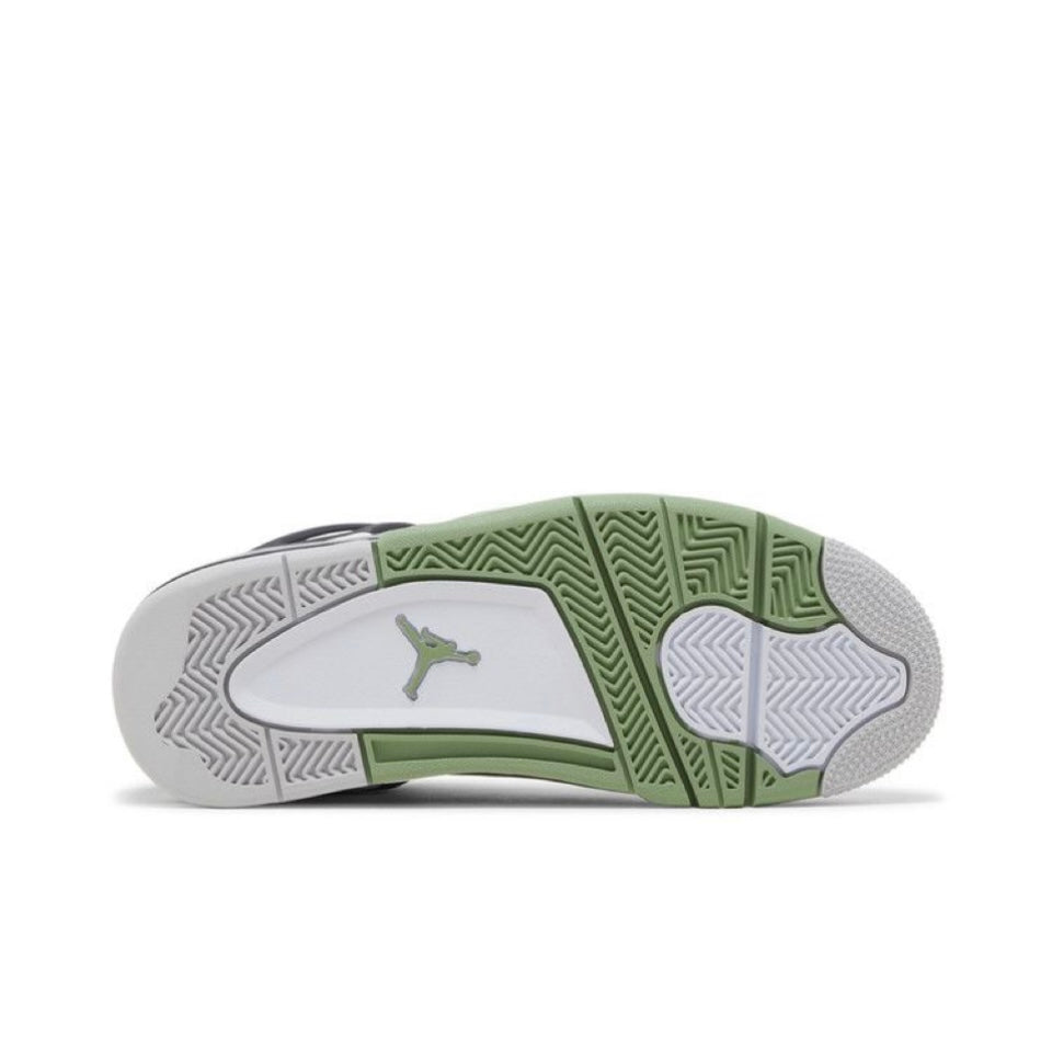 (Size 8W) Air Jordan Retro 4 "Seafoam"