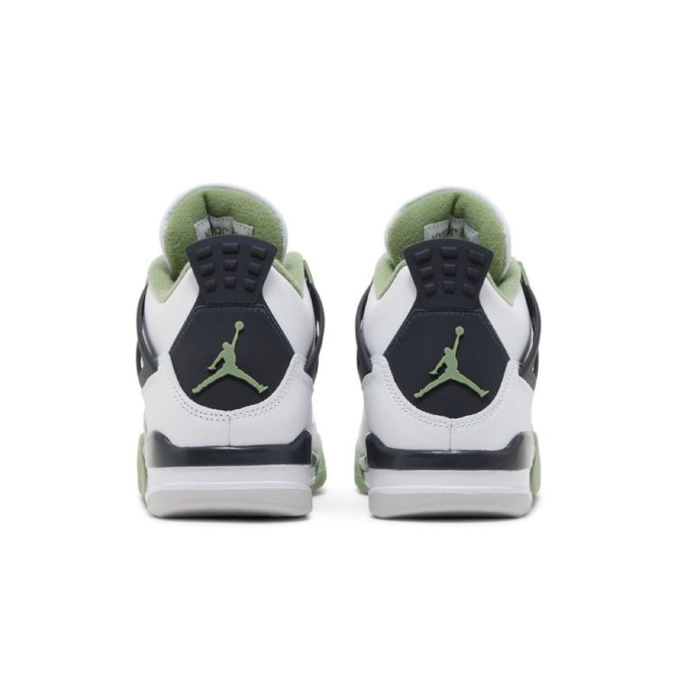 (Size 8W) Air Jordan Retro 4 "Seafoam"
