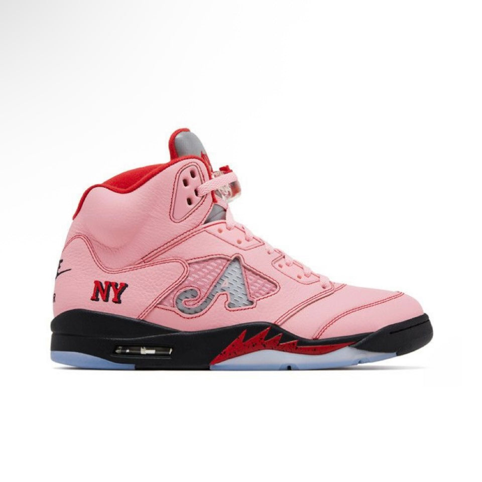 Awake NY x Air Jordan Retro 5 "Boro - Artic Pink"