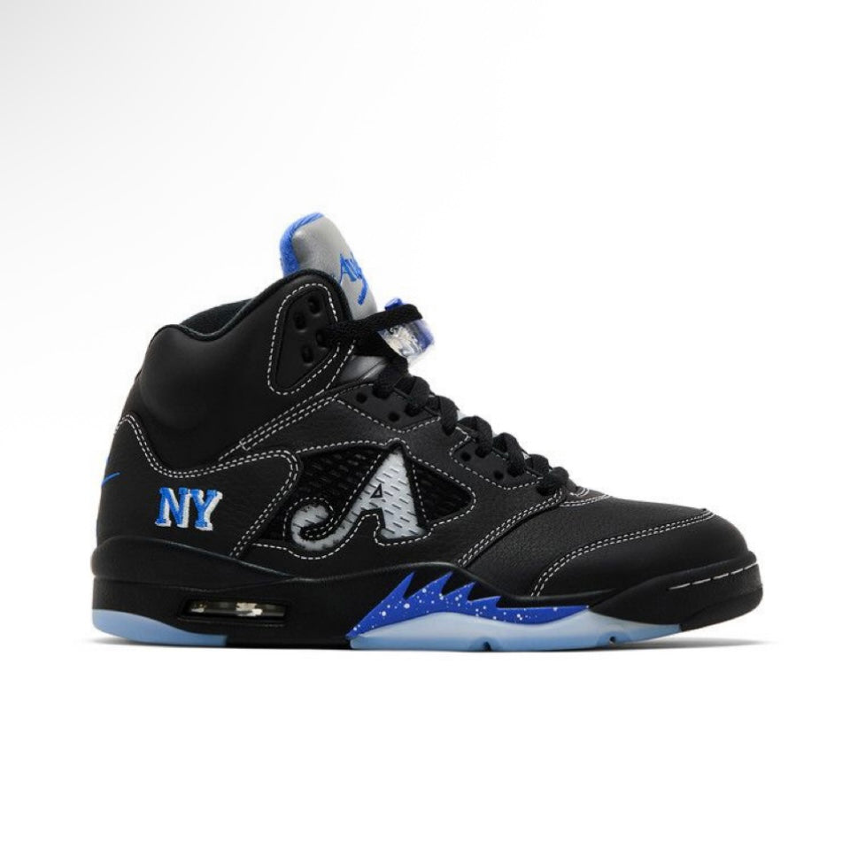 Awake NY x Air Jordan Retro 5 "Boro - Racer Blue"