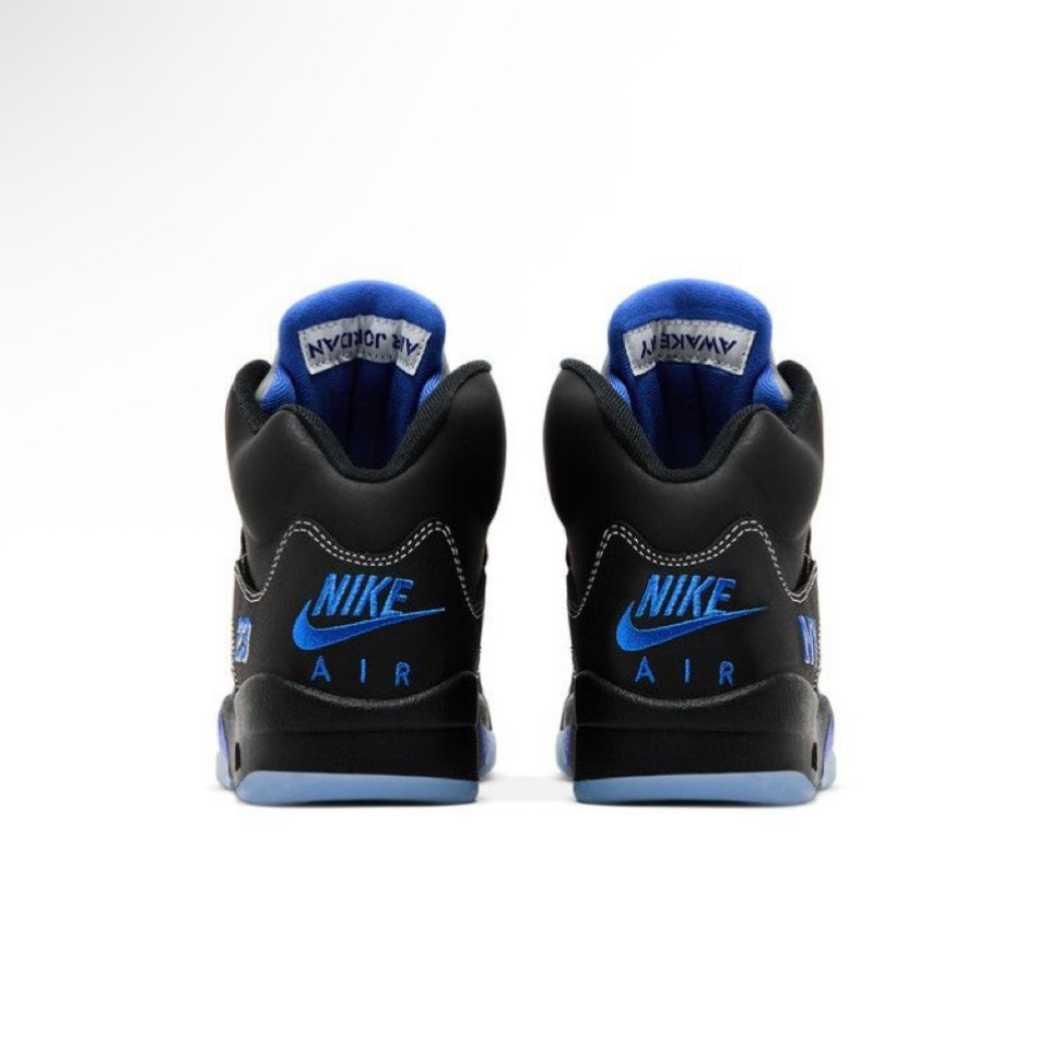 Awake NY x Air Jordan Retro 5 "Boro - Racer Blue"